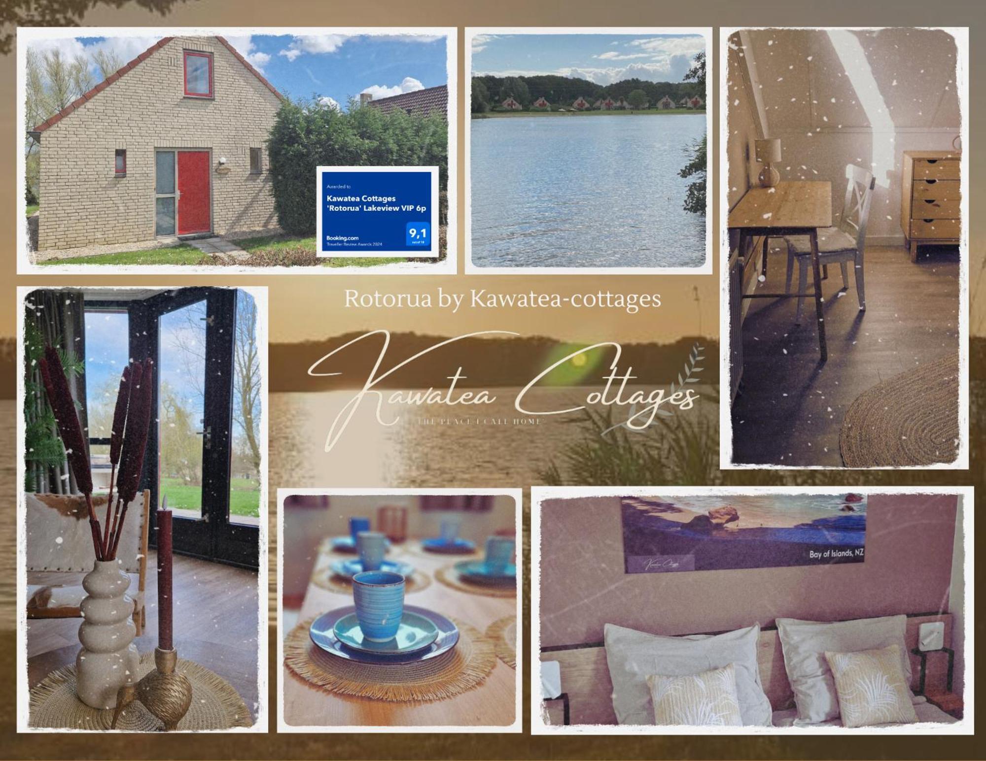 Lakeview 'Rotorua' 4-6 Pers By Kawatea Cottages Ewijk Exterior foto